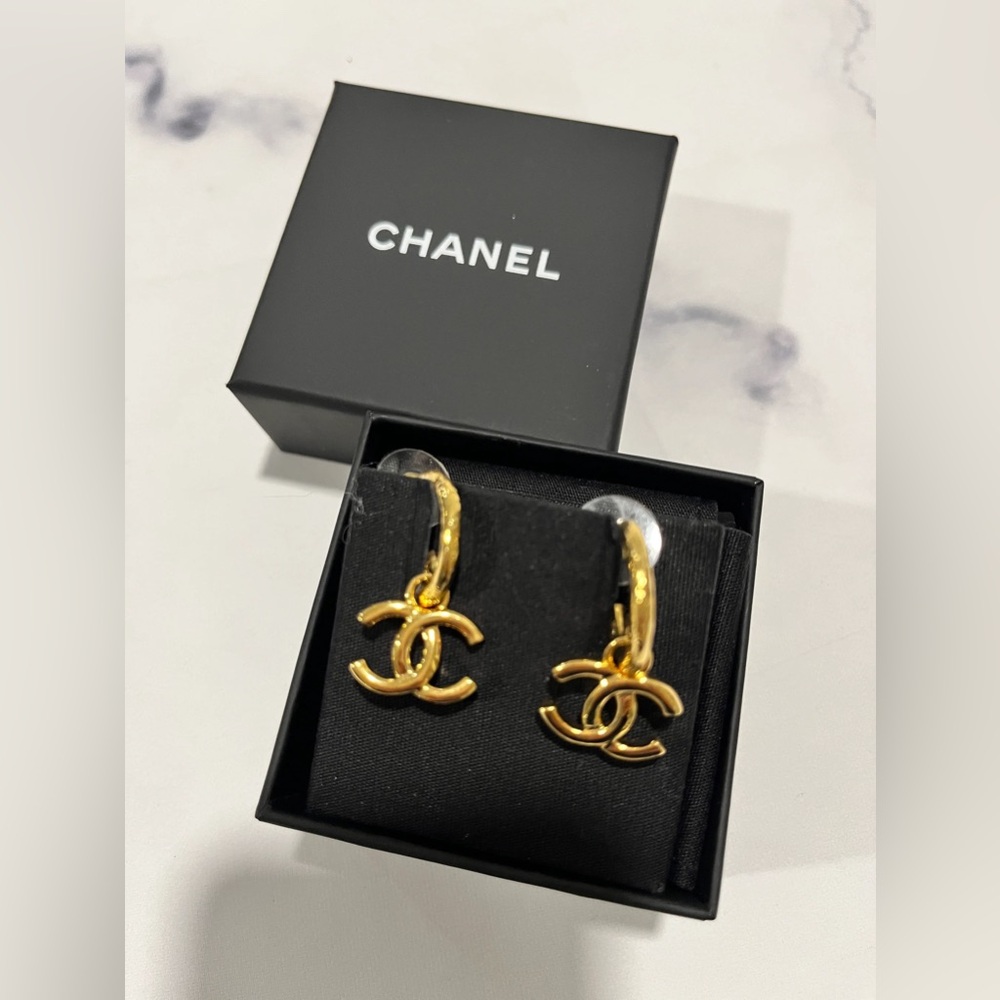 CC Vibrant Multicolor Logo Earrings